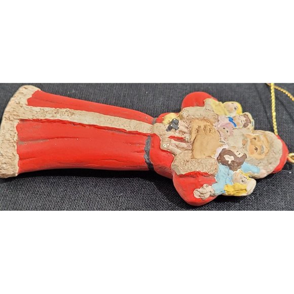 B. Shackman Santa Christmas Ornament 1989 Dolls Toys - Picture 4 of 6